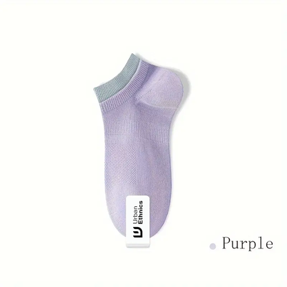 (5 Pairs) of Premium Cotton Ankle Socks - Breathable, Soft & Durable - Perfect for Daily Comfort and Style