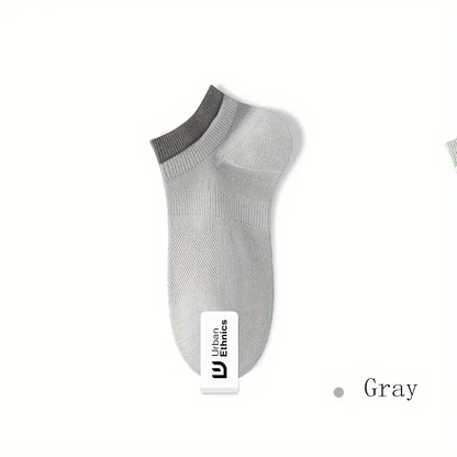 (5 Pairs) of Premium Cotton Ankle Socks - Breathable, Soft & Durable - Perfect for Daily Comfort and Style