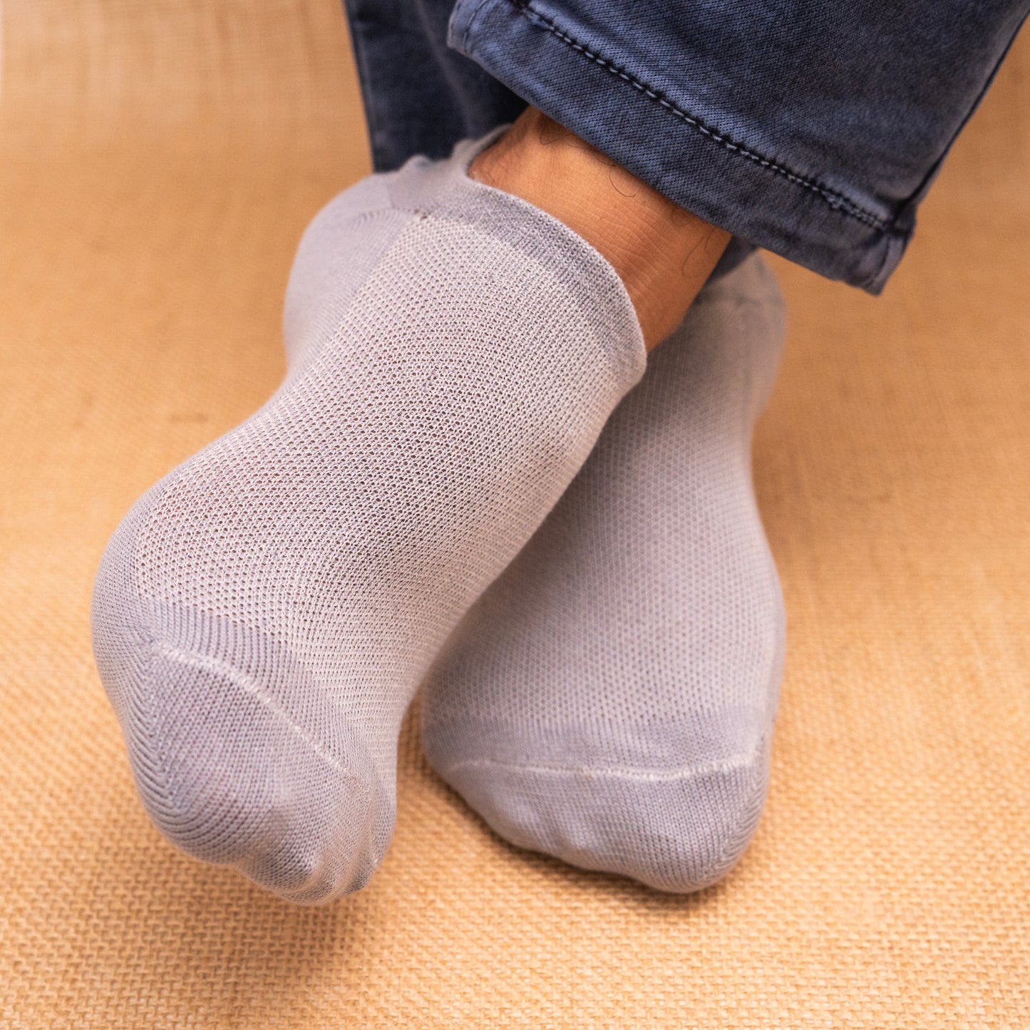 (9 Pairs) Ultra Comfy Mens Knitted Low Cut Socks - Soft, Breathable, Moisture-Wicking, and Quick-Drying