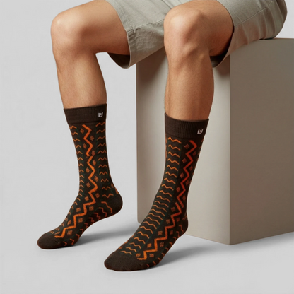 Tribal Wave Socks Edition