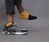 Fine Nylon 2-Ton Premium Quality Ankle Length Socks for Men - Pack of 3 Pair