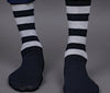 Men's Premium Cotton Striped Multi-Color Full Length Socks For Men - Pack of 2 Pair