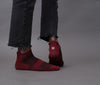 Fine Nylon Premium Quality Multicolor Ankle Length Socks For Men - Pack of 4 Pair