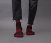 Nylon Multicolor Premium Quality Ankle Length Socks for Men - Pack of 3 Pair