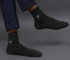 Men's Solid Color Green - Mahendi Premium Cotton Ankle Length Socks - Pack of 2 Pair