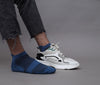 Men's Premium Fine Nylon Multicolor Ankle Socks- Pack of 3 Pair