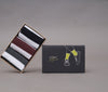Men's Premium Cotton Half Striped Maroon- Black - Gray Color Full Length Socks For Men - Pack of 3 Pair