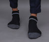 Men's Cotton Black Casual Ankle Length Socks