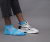 Men's Multicolor Fine Nylon Ankle Premium Quality Socks- Pack of 3 Pair