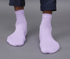 Men's Cotton Light Lavendor Solid Color Ankle Length