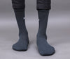 Men's Solid Color Still Gray, Iron Gray Full Length Premium Cotton Socks For Men - Pack of 2 Pair
