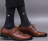 Men's Solid Color Still Gray, Iron Gray Full Length Premium Cotton Socks For Men - Pack of 2 Pair
