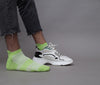 Men's Multicolor Fine Nylon Ankle Premium Quality Socks- Pack of 3 Pair