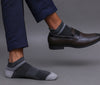 Men's Cotton Dark Gray Casual Ankle Length Socks