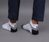 Men's Cotton White Casual Ankle Length Socks